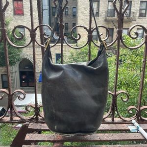 Coach Black Bucket Bag